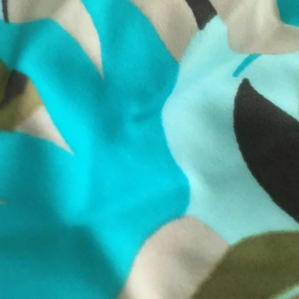 NWT Size 38E Freya 9798JU Jungle Print Bikini Top in Panama Cooler Aqua Camo